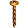 MASIDEF Max-Power KL3220660G Viti Truciolari Torx Zincate Giallo con Collare 6.0 X 60, 1 Kg