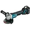 Makita DGA508RTJ Smerigliatrice angolare 125mm + 2 batteria 18V 5Ah Li-ion + valigetta Makpac