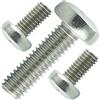 AGBERG - Viti a testa bombata M2 x 4 mm (10 pezzi) con impronta a croce PZ - Acciaio inox VA A2 V2A - Viti in acciaio INOX con testa piatta - DIN 7985 - ISO 7045