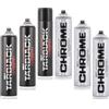 KLAMOTTEN STORE Montana TARBLACK + argento cromato | 6 x 600 ml spray ad alta pressione | Resistente all'inverno | Prestazioni ottimali anche in climi freddi!