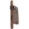 Promotion & Beyond Serratura da Infilare Bordo Tondo Bronzato Patent Misura 40 mm Interasse 70 mm