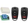 IDOR STORE RICEVENTE 4 CH CANALI 220 V VOLT + 2 TELECOMANDI 433 MHZ CANCELLI SERRANDE LUCI RICEVITORE RADIO 4 CANALI
