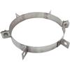 Generico Collare tipo pesante Acciaio Inox per cavi tiranti (Ø 100 mm)