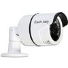 vetrine inrete Vetrineinrete® Telecamera bullet AHD 3 mp lente 3.6 mm 6 led array visione notturna videocamera sicurezza camera di videosorveglianza 6060ahd casa terrazza
