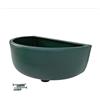 Varile Lavello in plastica verde per giardino e cantina incl. filtro per rifiuti - Filtro per capelli in plastica
