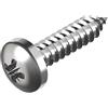 Sconosciuto 1000 pezzi viti autofilettanti a testa bombata DIN 7981 C Z A4 a croce (PZ) 2,2 X 9,5