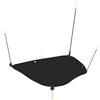 Tredre Deviatore di perdite da soffitto, telone di scarico resistente per tetto e soffitto, nero, 7,6 x 7,6 cm