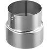 XUXPFJ Riduttore for condotto in acciaio inossidabile, adattatore for tubo di scarico da 60 a 120 mm, giunto riduttore for camino, accessori for ventilazione for tubi di stufa(100mm 60mm)