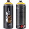 Montana Black 400ml - Vernice spray opaca - colore blk1030 - Giallo