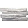MASTERBRICO Pannelli polistirolo finta pietra per interni pannello polistirolo finto legno 20x50 cm confezione da 7,20 mq (72pz)