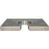Dieffematic Peso Aggiuntivo per Automazioni Porte Basculanti Contrappeso - 1.25 KG - Universale - 183x53x20 mm