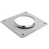 Prostko LTD Stainless Steel Chimney Top Plate Stoves Pipe Collar Duct Hose Fuel Liner. (80mm)