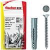 Fischer, Tasselli UX 5X30 S K con vite con vite per Muro pieno, Mattone Forato, Cartongesso