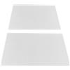 LABRIMP Pannello Isolante in Fibra Ceramica per Caldaia Alta Stabilità Termica, 2 Pezzi, Cartongesso Ignifugo e Sistemi di Riscaldamento Elettrico