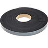 esnado EPDM - Gommapiuma nera lunghezza: 10 m su rotolo autoadesivo su un lato (25 mm x 5 mm)