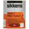 Sikkens Cetol Filter 7 Plus RM - Vernice peciale trasparente per esterni, colori e dimensioni assortiti 1 litro Teak