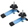 POWERTEC 71168 - Morsetti a T, lunghezza 5-1/2 x larghezza 1-1/8, confezione da 2, colore: blu nero
