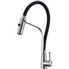 MiFan Arputhy Miscelatore Cucina Rubinetto Lavello Cucina Estraibile Acciaio Inossidabile Tirare Fuori Rubinetto 360° Girevole Rubinetti Lavello a 2 Getti per Acqua Calda e Fredda