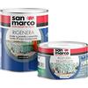 SAN MARCO Rigenera satin smalto per piastrelle bianco lt 0,80 a+b bicomponente