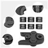 ieLsngai Pinze a pressa, ganasce a pressa, pinze a compressione TH Contur TH16-20-26-32, tubi in PEX con profilo TH 4,1 cm/4,35 cm/4,45 cm/4,9 cm