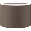 home sweet home collection Home Sweet Home Moderno Paralume Bling | cilindro | 30/30/20cm | Tortora | Paralume in tessuto di cotone | per attacco E27 | testato RoHS | per lampada da tavolo, lampada da terra