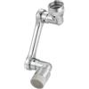 TopHomer Aeratore per rubinetto girevole a 1080°, prolunga universale rotante per rubinetto, con filtro, per cucina, bagno, lavello (2 modalità)