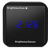 Tbkoeudhg Tuya Rilevatore di luminosità WiFi con indicatore di rilevamento di temperatura umidità Security Linkage