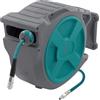 ECD Germany Avvolgitubo Aria Compressa Automatico 30 m + 2 m, con Funzione di Blocco, Attacco 1/4, con Raccordo Rapido, Pressione 15 Bar, Rotazione 180°, Ø12 mm, Arrotolatore per Montaggio a Parete