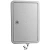 Generico SPORTELLO CONTATORE ACQUA/GAS/LUCE GRIGIO 20X30CM