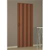 PEBSHOP PORTA A SOFFIETTO In pvc (CM 82 X 210 - COLORE NOCE)