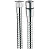 Bossini A00048030150 tubo flessibile 1,5 m, doppio aggancio, in ottone cromato