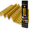 Mi-Heat 1,5mm 5m² isolamento acustico a piedi per pavimenti in pavimento in vinile