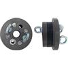 IBO Testa di pozzo 110/32 mm, coperchio per fontana da 4,1/2, in ghisa per pozzi profondi, pompe subacquee