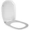 IDROTOP Copriwater per HIDRA MY AVVOLGENTE come ORIGINALE TERMOINDURENTE BIANCO cerniera inox