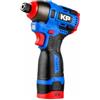 komiprotect KP ULTRADRIVE Komiprotect Avvitatore ad Impulsi Brushless 16.8V, 1/4 Attacco Rapido, 160 Nm Max, 3 Velocità, Kit 2 Batterie 2.0Ah, Avvitatore a Batteria Professionale