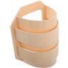SOLUSTRE Paralume Per Sauna in Legno Delicato, Protezione Lampada Per Sauna Design Rustico e Funzione Decorativa Per Spazio Vapore