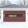 Generico Tende Isolante per Porta Garage, 183 213 229 244 274 305 488 518cm Tende Magnetica Isolante, Impermeabile, Termoisolante, Schermo per Porta del Garage per l'inverno(Browns,W18xH10ft/549x305cm)