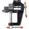 EasyByMall Robusta mini morsa da tavolo adatta per la lavorazione del legno e l'artigianato su piccola scala con struttura in alluminio leggero