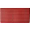 PEBSHOP PANNELLO PORTAUTENSILI cm 50x100 (COLORE ROSSO)