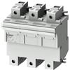 Siemens - porta-fusibile cilindrico 3 poli 100 A 22 x 58 con LED