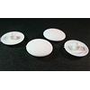 OL 100 tappi di copertura per esagono incassato, con apertura chiave da 5 mm, in plastica, da 11,5 x 2,7 mm, di colore bianco