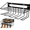 Generico di organizzazione utensili elettrici da parete - Ripiano metallico con gancio per trapano - Gancio per utensili,per officina, garage, casa, capanno, organizzazione
