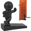 yybng Simpatici personaggi in gomma come fermaporta da pavimento, fermaporta per pavimento della porta, paraspifferi per casa, ufficio, camera da letto, camera, bar, pavimento, parete