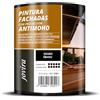JOVIRA PINTURAS Pittura per Facciata Anti-Umido, Idrorepellente, Impermeabile e Anti-Cracking. (750 Millilitri, Nero Ebano)