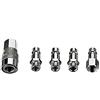 ASTURO KIT RUBINETTO (F) E INNESTI RAPIDI (M/F) PER ARIA COMPRESSA DA 1/4 - 5 PEZZI