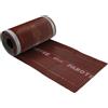 Parotec 30 cm x 5 m - Rosso Castagno RAL 3009, nastro per tetti di alta qualità per banda di colmo e tegola, ideale per l'impermeabilizzazione e la ventilazione di tetti con colmo del tetto e gratone