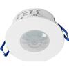 McShine - Rilevatore di movimento IR a infrarossi da interno, installazione ad incasso a soffitto | LX-420 | Portata 360° 8m, IP65, adatto a LED, sensore di luce per soffitto da interni