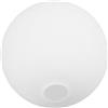 ELAYARD Paralume in Vetro Smerigliato Bianco Satinato, Coprilampada a Sospensione Rotondo Apertura 30 Mm, Copertura Luminosa Globo per Plafoniere, Applique e Lampade da Tavolo,
