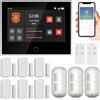 Wolf Guard - Allarme Casa WiFi Senza Fili, Antifurto Casa Wireless con APP Tuya, Supporta SIM 4G, KIT Allarme con Rilevatore di movimento, Sistema di Sicurezza già Configurato, Italian WT4F-06
