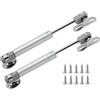 Moicstiy 2 puntoni a gas da 15,2 cm, 30 N/3 kg, cerniera di sicurezza per armadietti, molle a gas con coperchio aperto, cerniera per cucina, urti, credenza